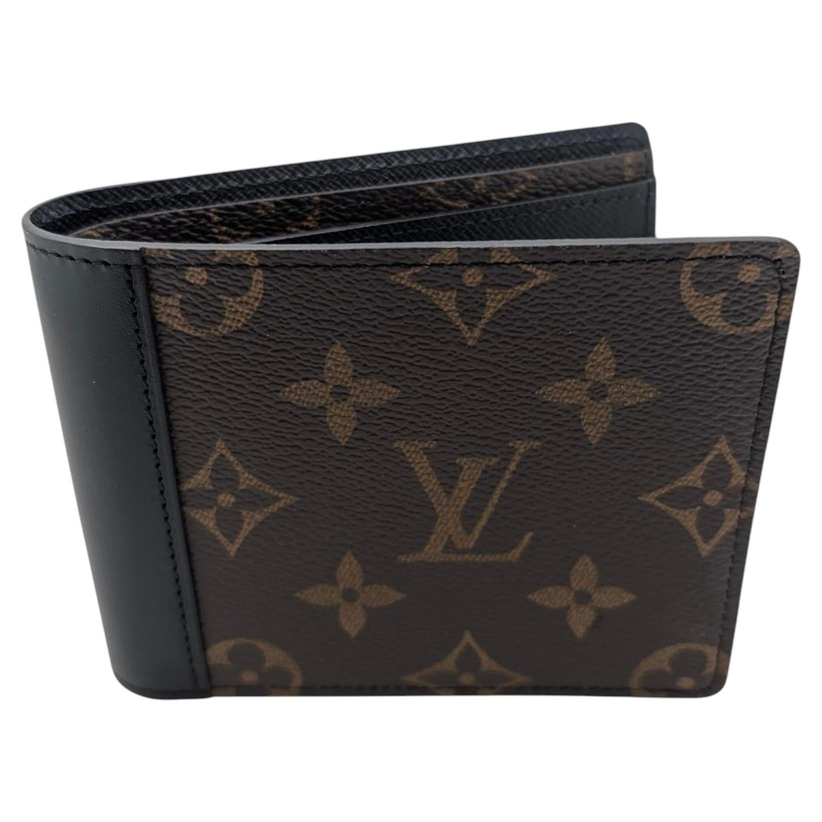 Portafoglio multiplo Louis Vuitton Monogram Macassar
