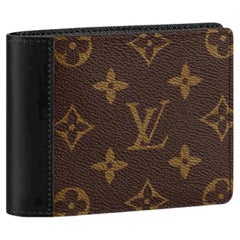 Louis Vuitton 2021 Men's Multiple Wallet Damier Graphite 3D Canvas