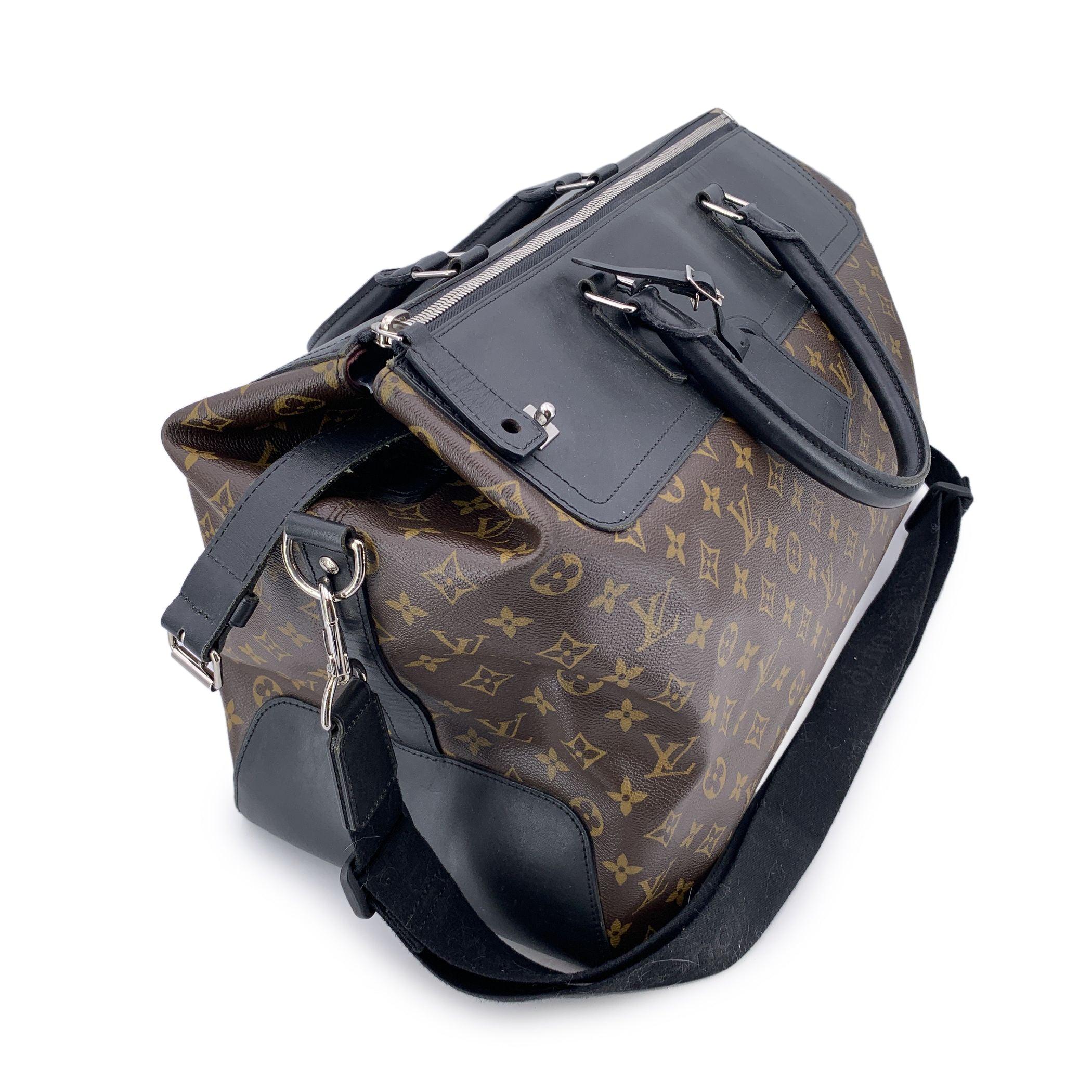Louis Vuitton Monogram Macassar Neo Greenwich Travel Bag For Sale 2