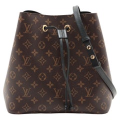 Louis Vuitton Monogram Macassar Neonoe Eimer Tasche
