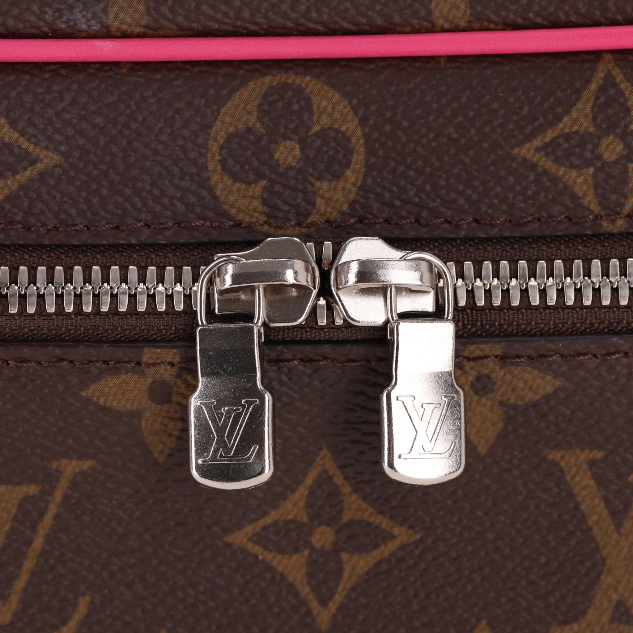 Louis Vuitton Monogram Macassar Nice Mini Vanity Case 4