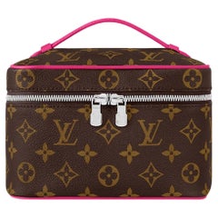 Louis Vuitton Monogram Macassar Nice Mini Vanity Case