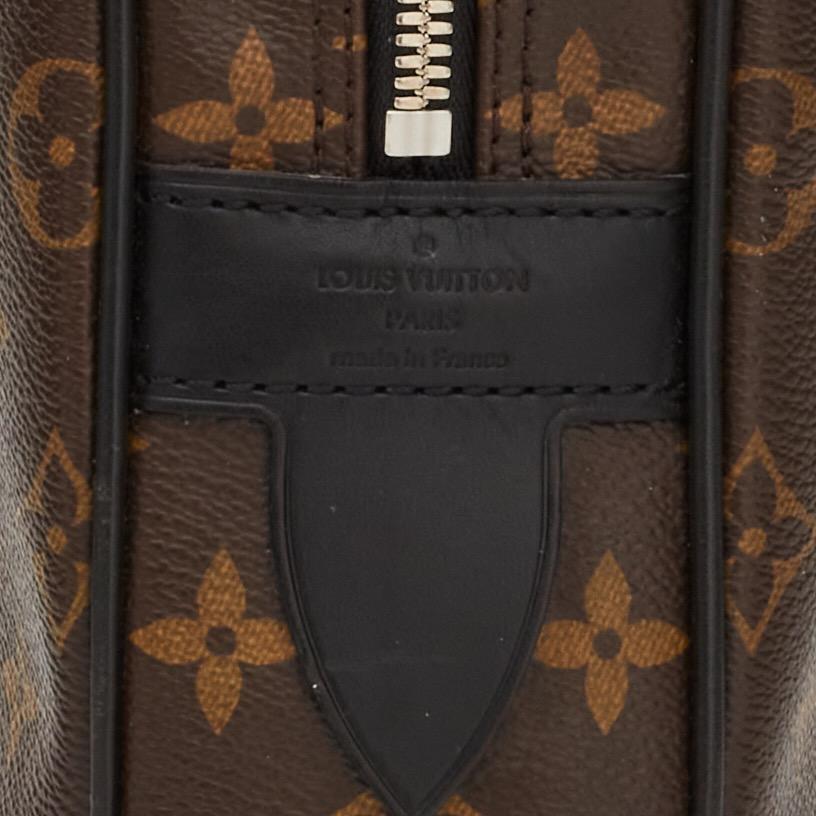 Louis Vuitton Monogram Macassar Porte Documents Voyage Soft Briefcase Bag (2011) 2
