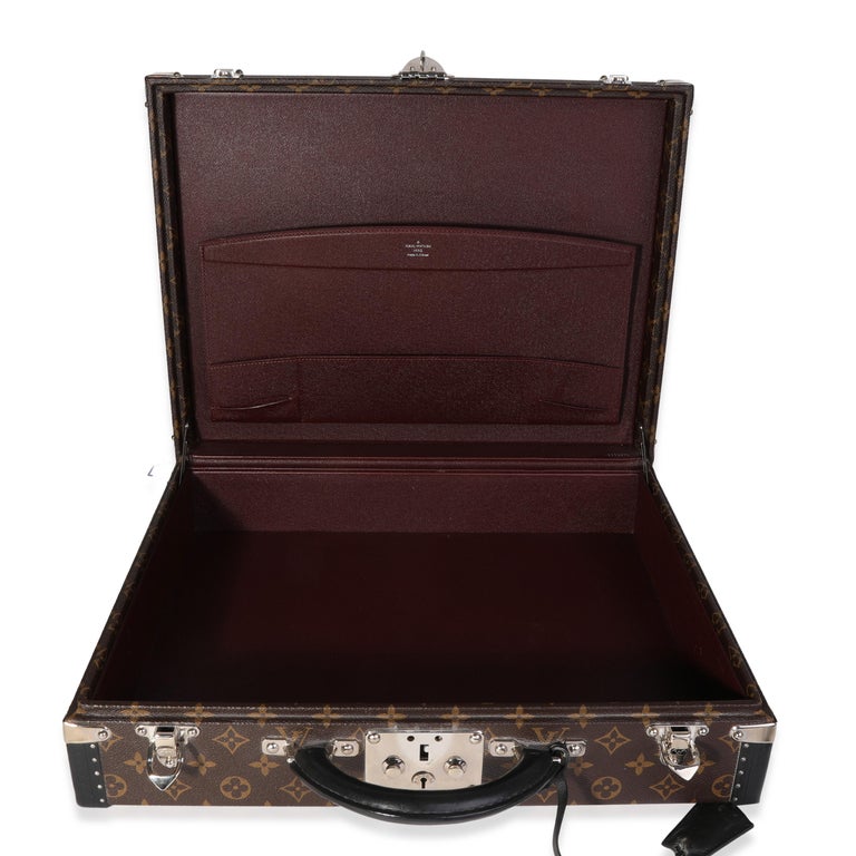 Sold at Auction: Louis Vuitton, Louis Vuitton: a Monogram Macassar  President Briefcase Special Order, 2010s (includes keys, cloche and dust  bag)