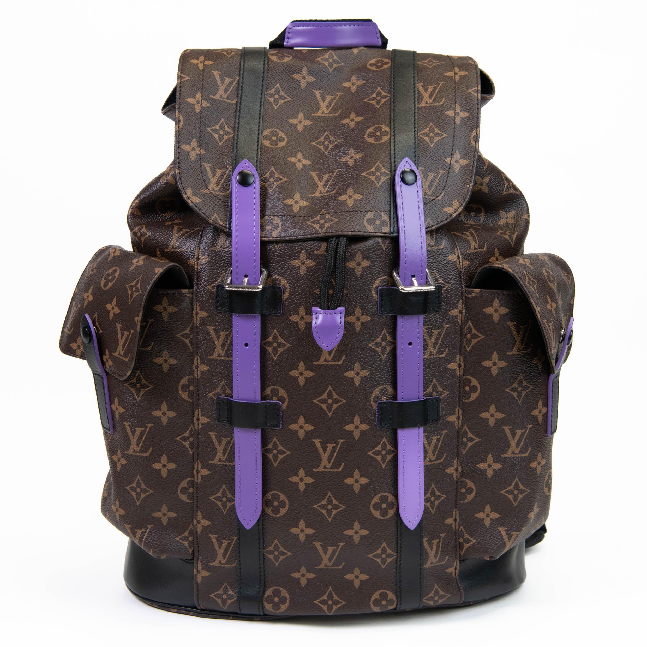 100% Authentic

This attractive backpack is crafted of Louis Vuitton monogram on toile coated canvas. The bag features two external flap pockets, adjustable nylon shoulder straps, a top leather grip with silver links and a cross over top flap with