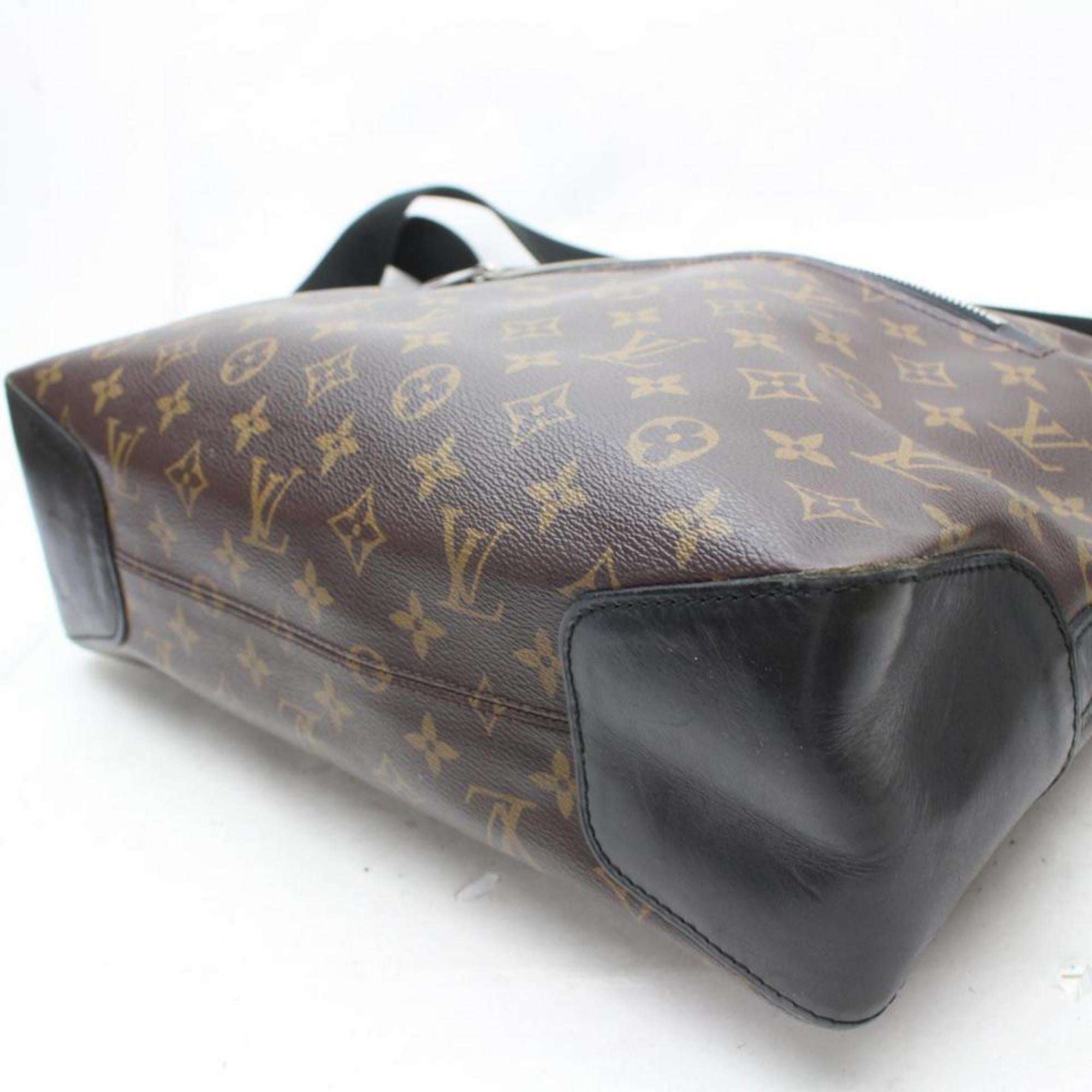 Louis Vuitton Monogram Macassar Torres Messnger 869186 Brown Cross Body Bag In Good Condition For Sale In Forest Hills, NY