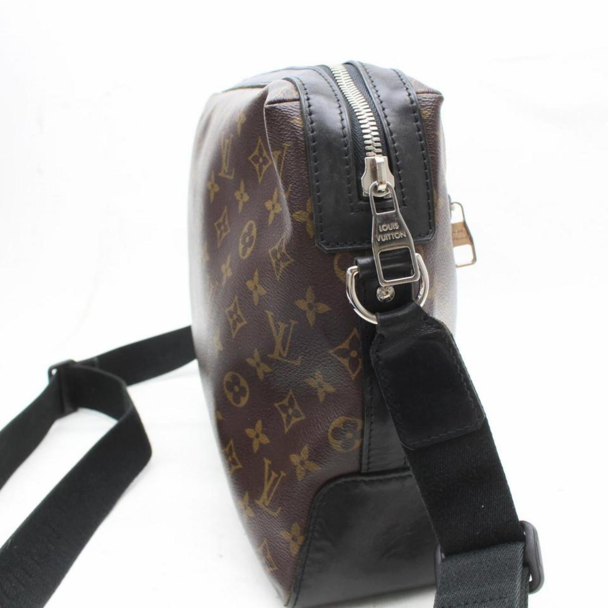 Women's Louis Vuitton Monogram Macassar Torres Messnger 869186 Brown Cross Body Bag For Sale