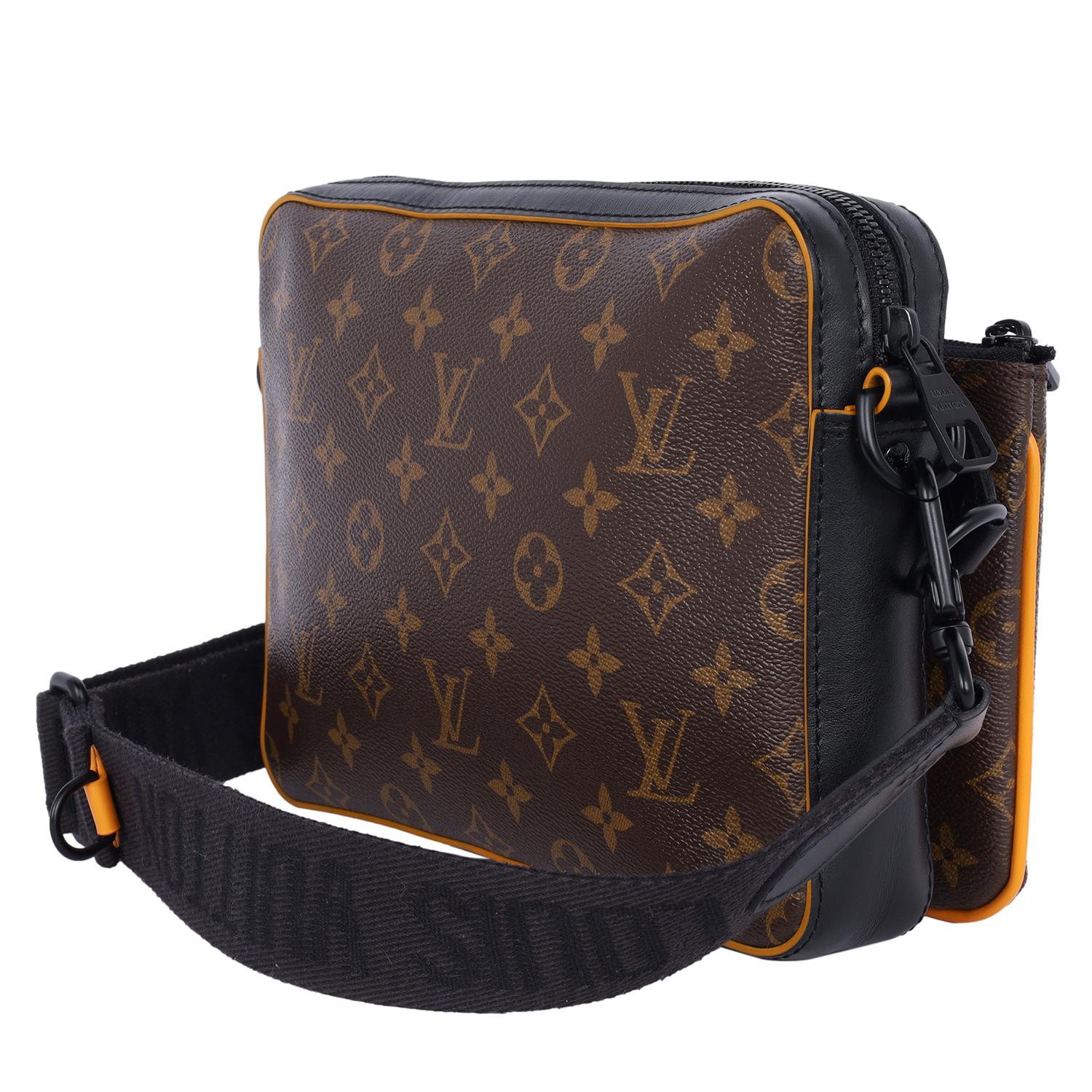 Louis Vuitton Monograma Macassar Trio Messenger Amarillo Sol Radiante 5