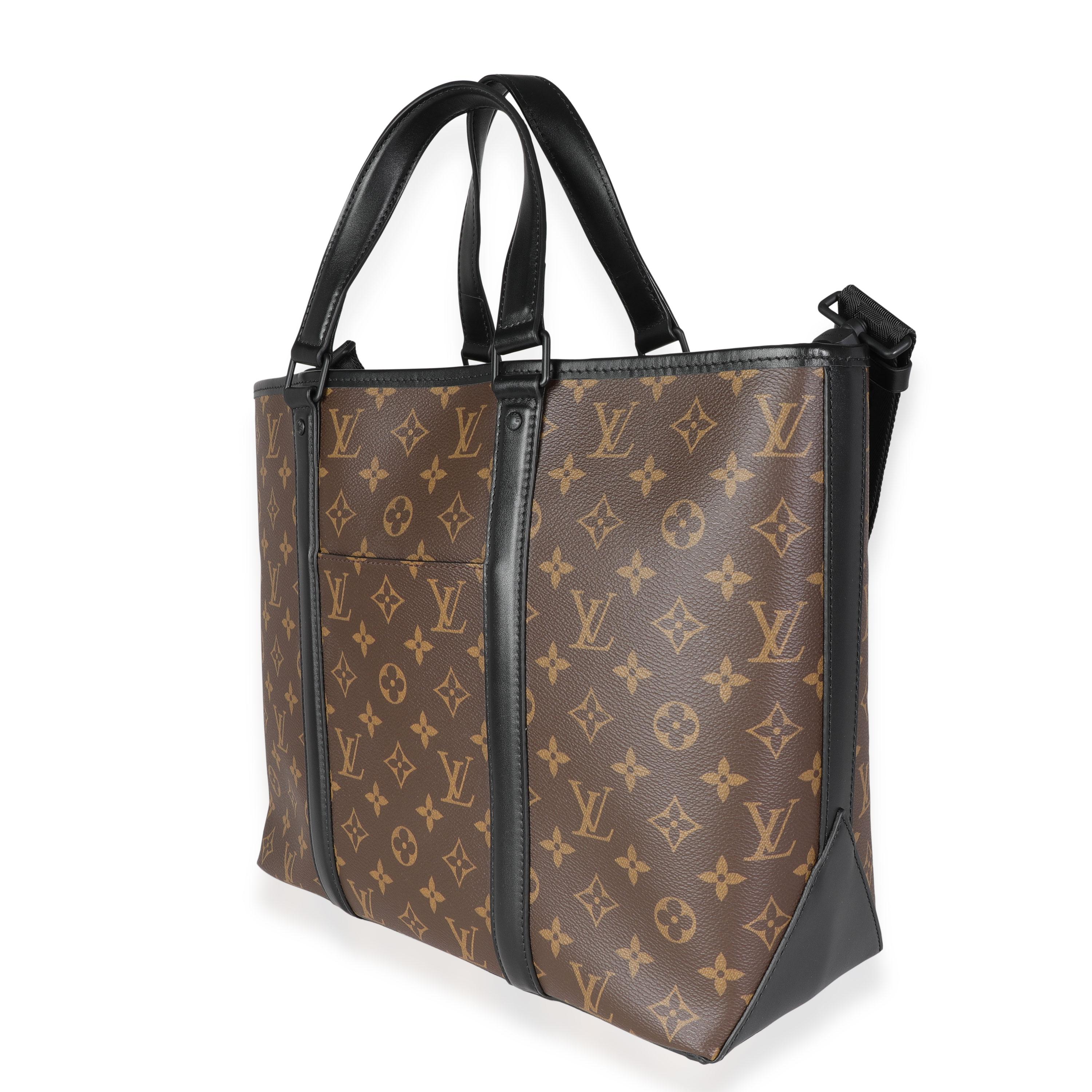 louis vuitton weekend bolsa black