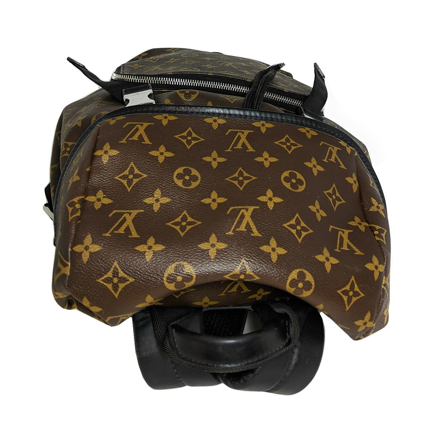 Black Louis Vuitton Monogram Macassar Zack Backpack