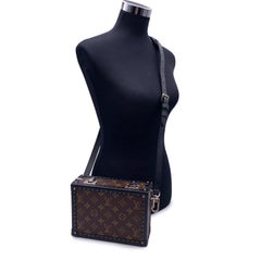 Louis Vuitton Monogram Maccassar Clutch Box Shoulder Bag M20252