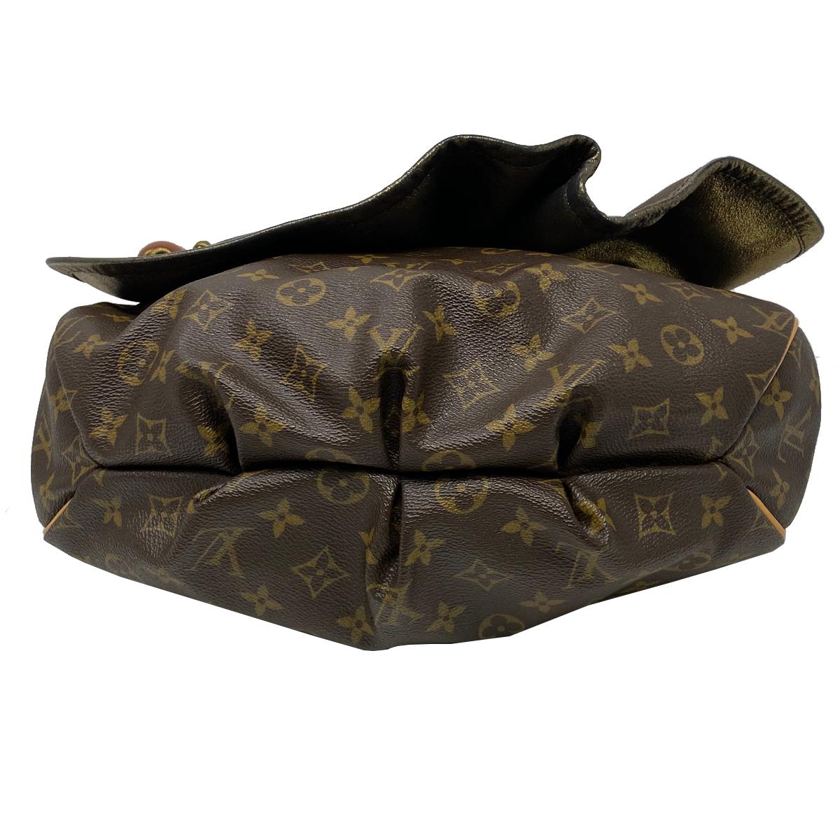 Black Louis Vuitton Monogram Madonna Kalahari GM Leather Shoulder Bag 