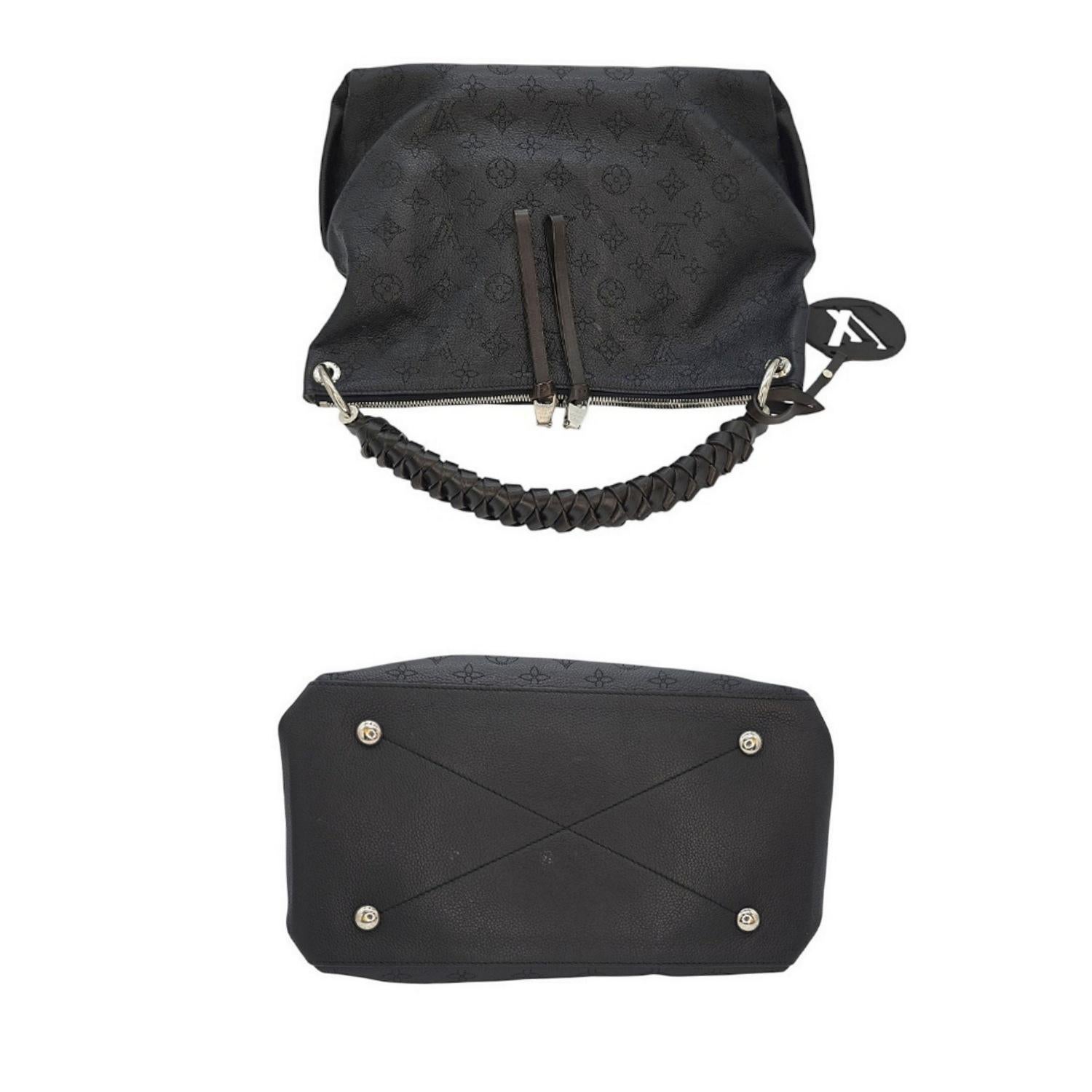 Women's Louis Vuitton Monogram Mahina Beaubourg MM Hobo