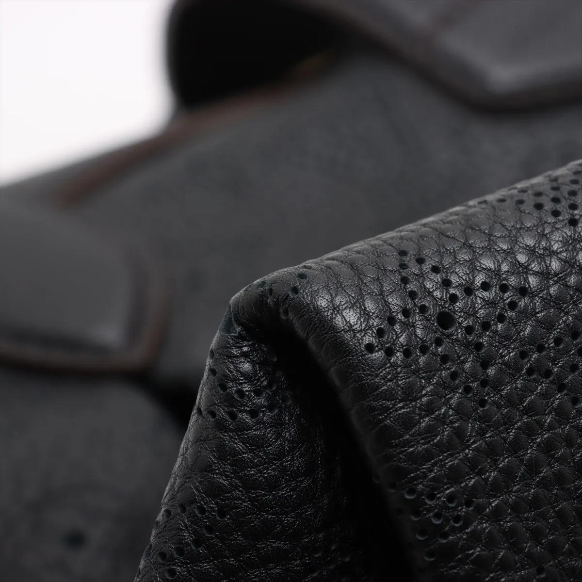 Louis Vuitton Monogram Mahina Cirrus PM Nero in vendita 10