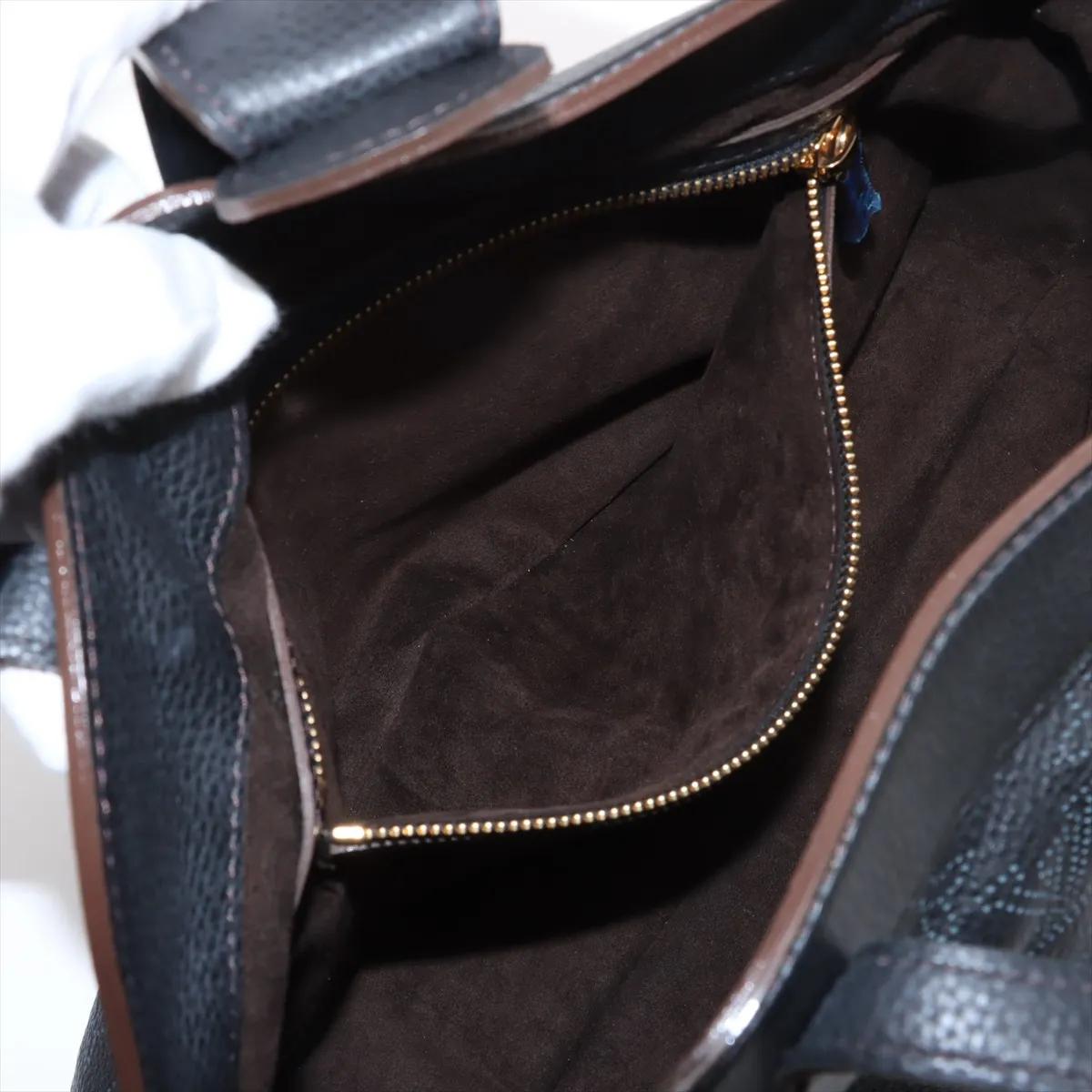 Louis Vuitton Monogram Mahina Cirrus PM Nero in vendita 5