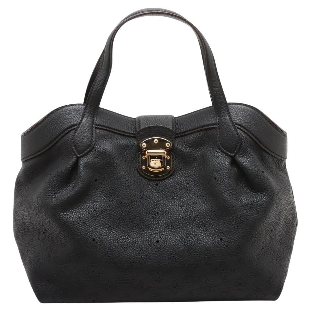 Louis Vuitton Monogram Mahina Cirrus PM Nero in vendita