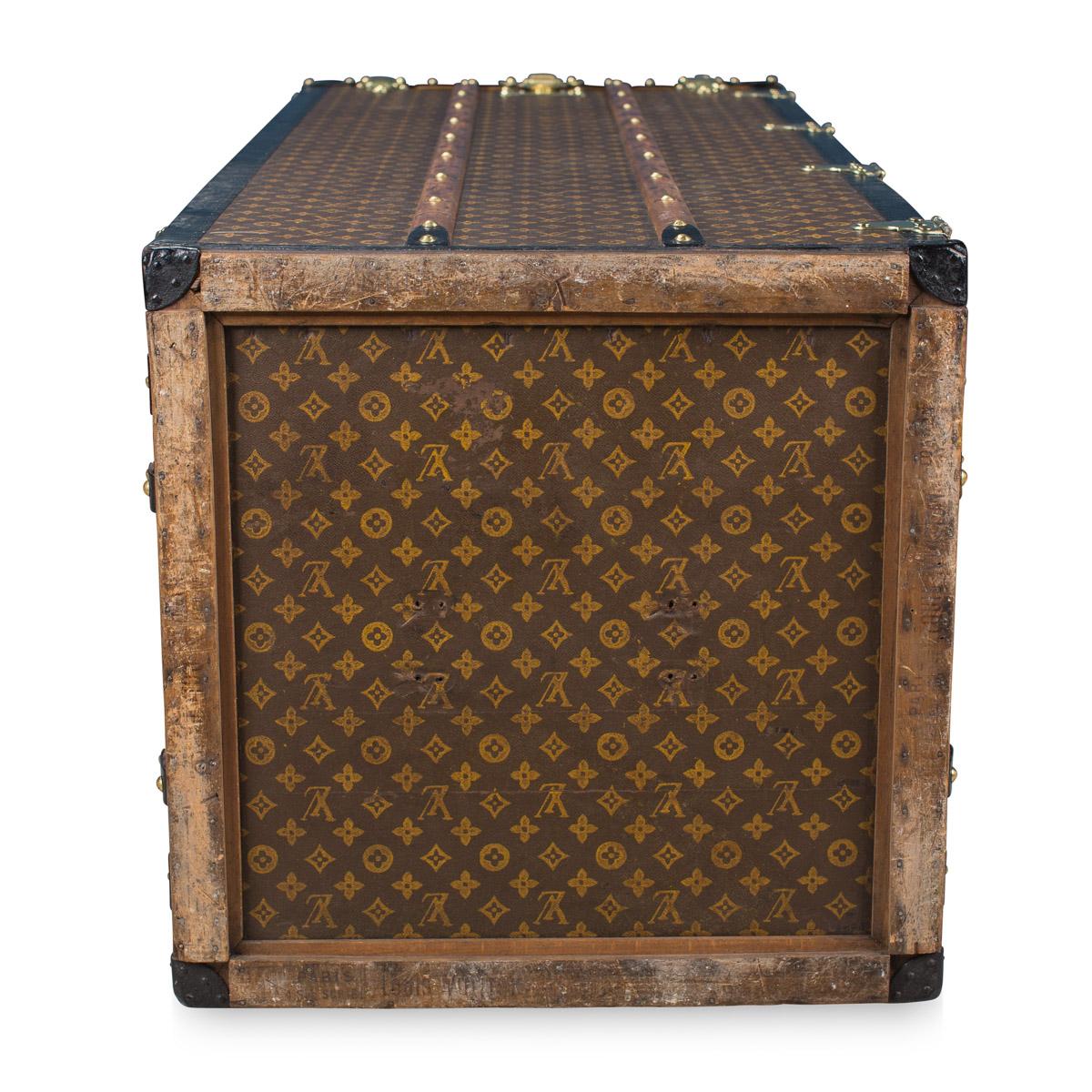 Louis Vuitton Monogram Malle Penderie Trunk, circa 1910 1