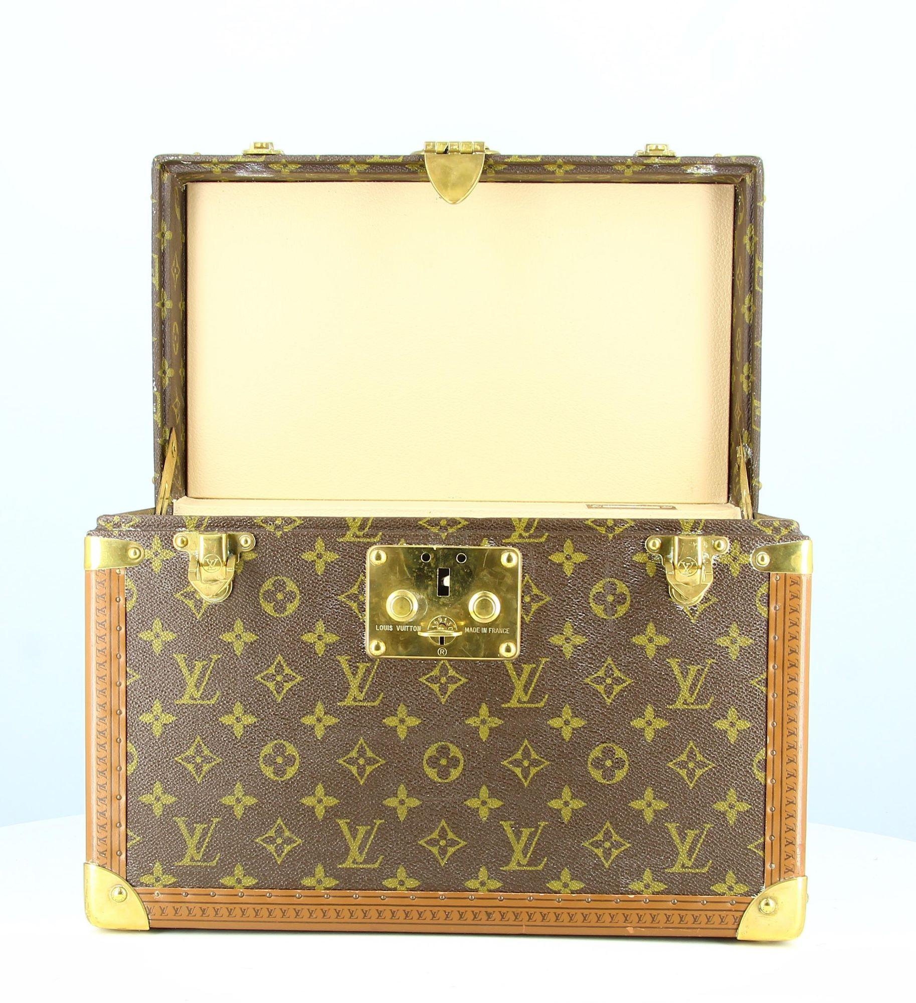 Brown Louis Vuitton monogram Mallet For Sale