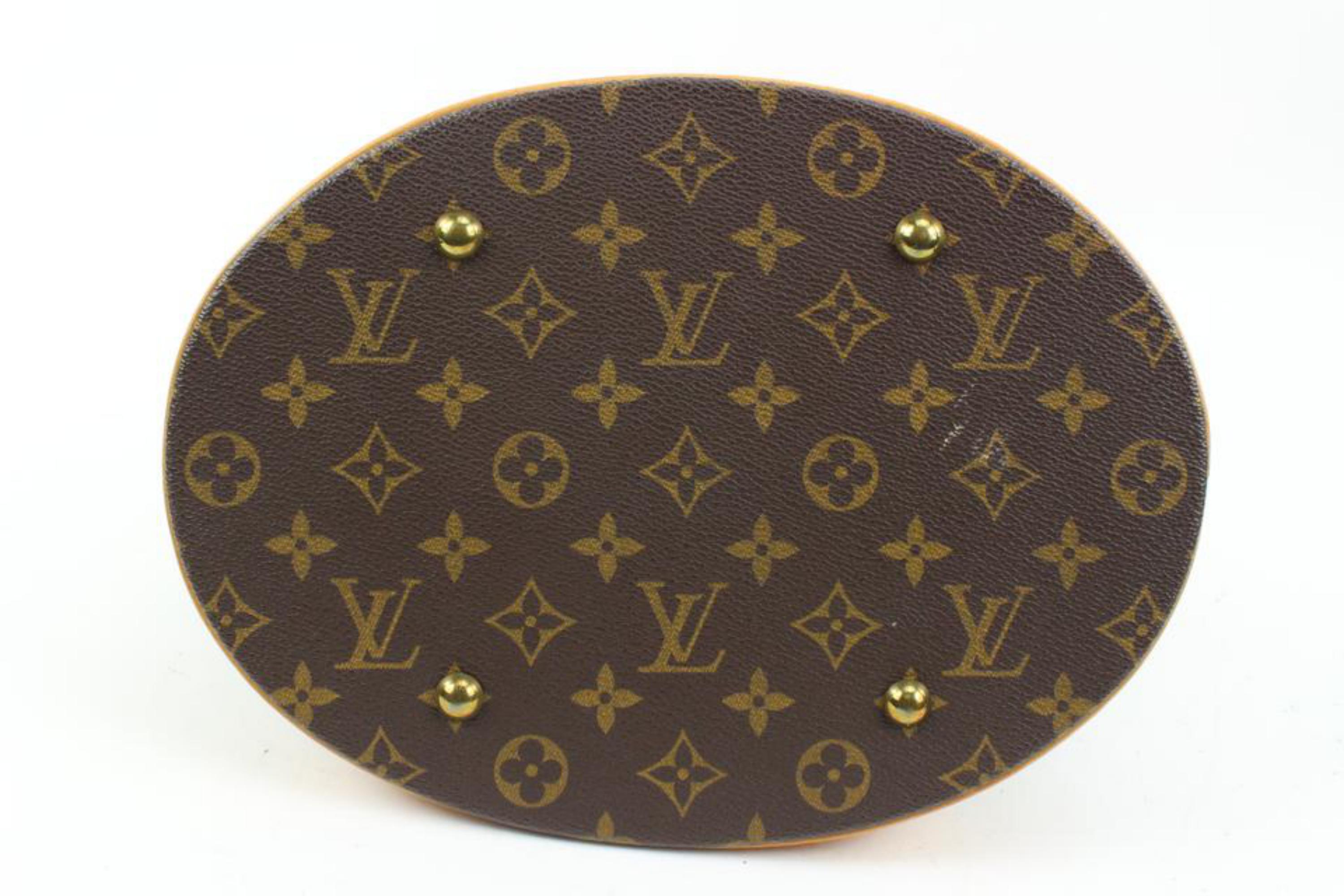 Louis Vuitton Monogram Marais Bucket GM Shopper Tote Bag 20lv216s For Sale 5