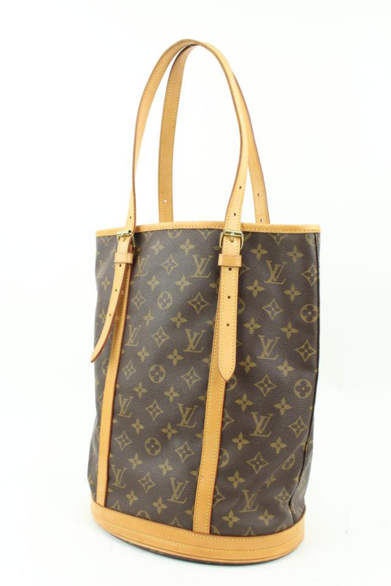 Louis Vuitton Monogram Marais Bucket GM Shopper Tote Bag 20lv216s For Sale 6