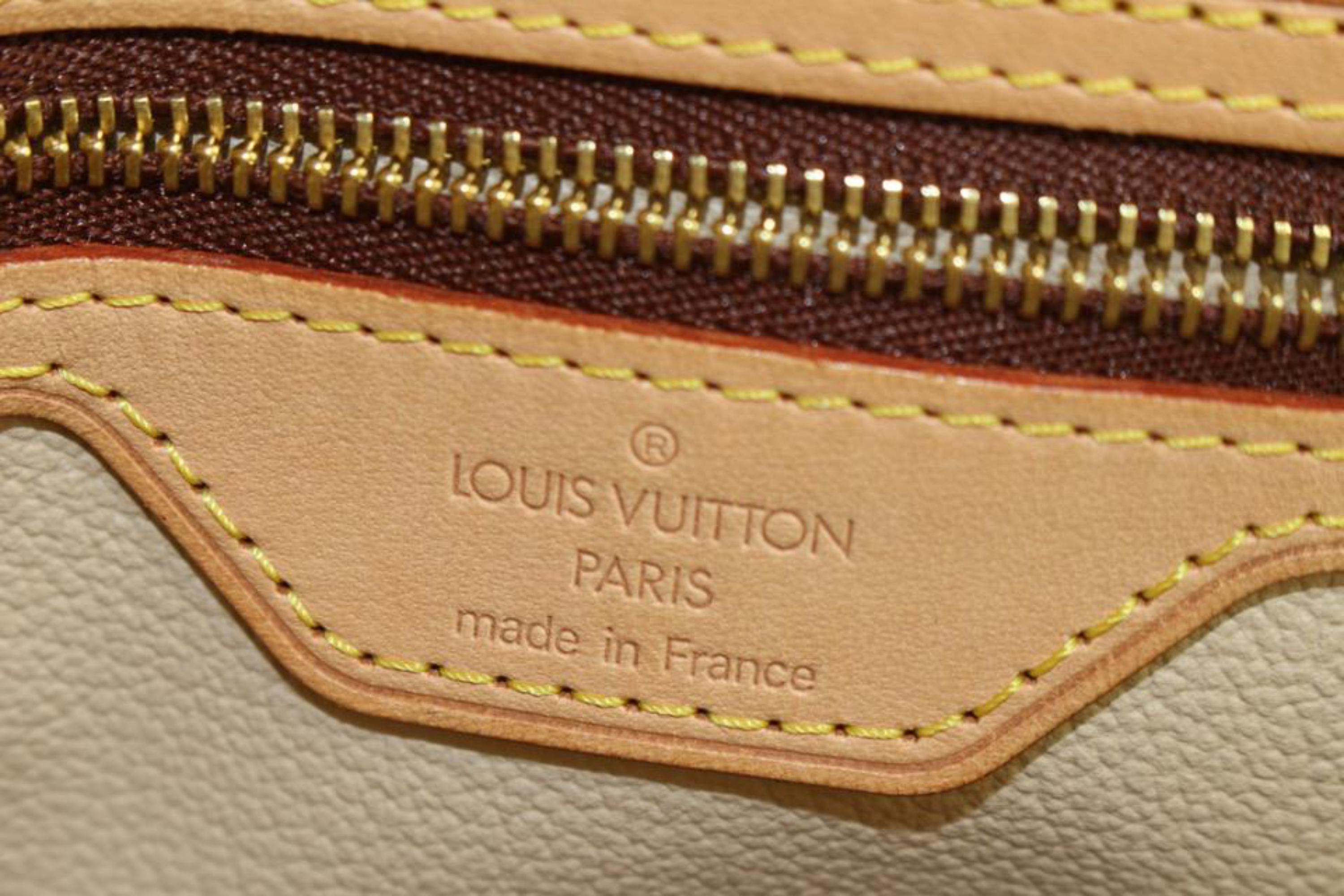 Brown Louis Vuitton Monogram Marais Bucket GM Shopper Tote Bag 20lv216s For Sale
