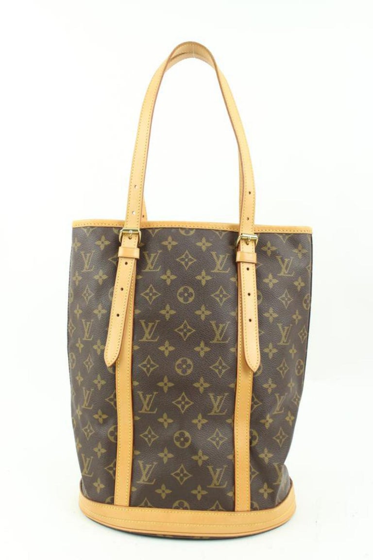 Louis Vuitton Monogram Marais Bucket GM Shopper Tote Bag 20lv216s For Sale  at 1stDibs