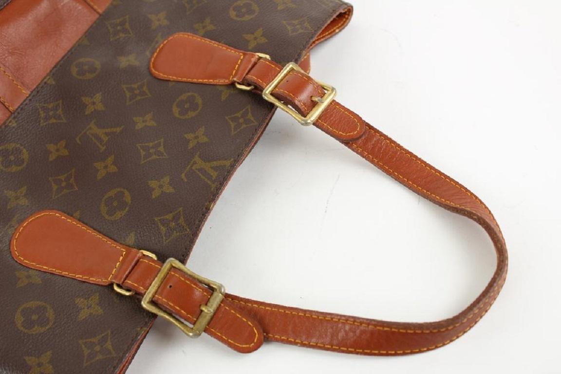 Louis Vuitton Monogram Marais Bucket GM Tote Bag 4lvs1224 In Good Condition For Sale In Dix hills, NY