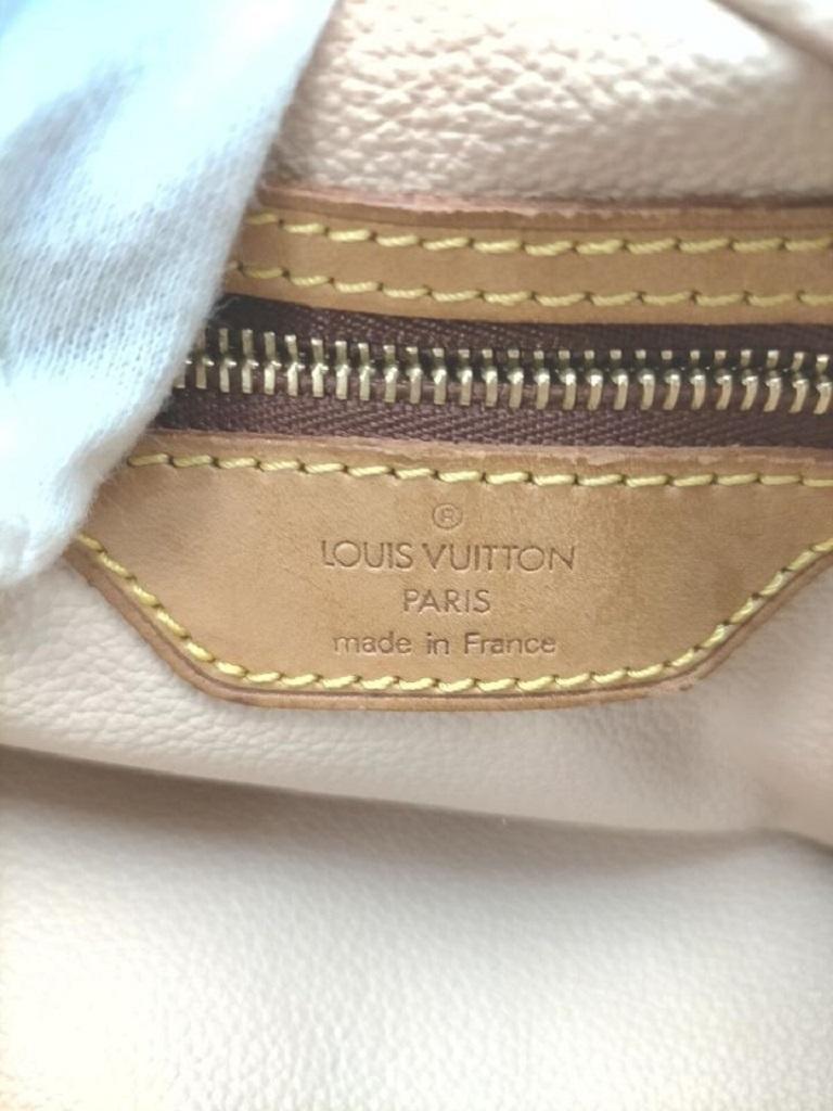 Brown Louis Vuitton Monogram Marais Bucket GM Tote Bag  862290 For Sale