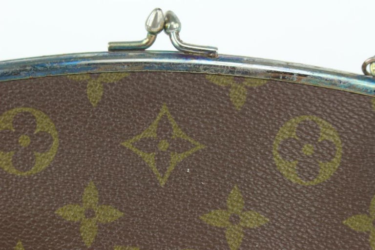 Louis Vuitton, Bags, Rare Vintage 7s Louis Vuitton Kisslock Coin Purse