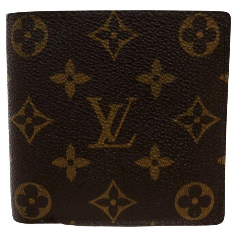 Louis Vuitton Monogram Marco Mens Wallet Portefeuille Slender Florin  Multiple