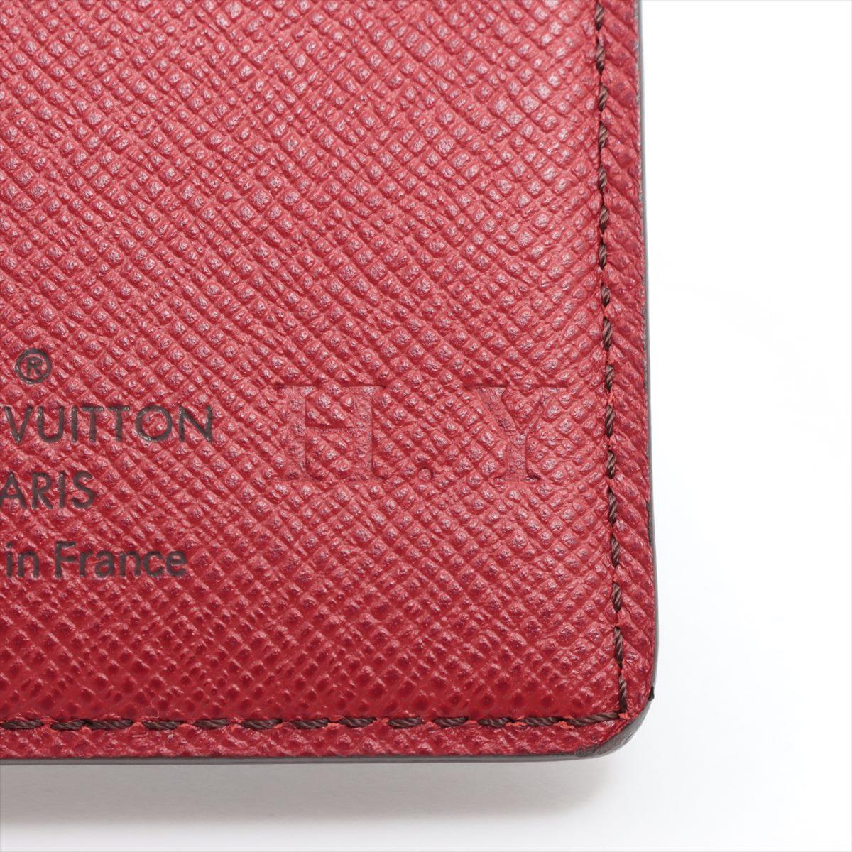 Louis Vuitton Monogram Marie Wallet Red 6