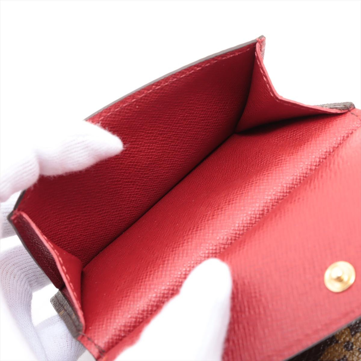 Louis Vuitton Monogram Marie Wallet Red 3