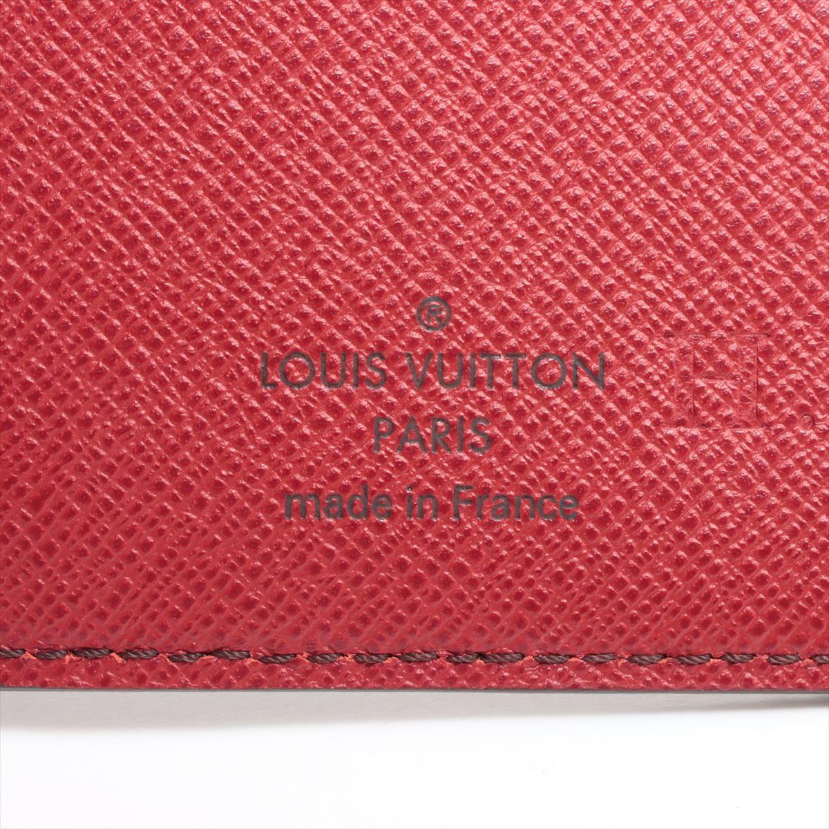 Louis Vuitton Monogram Marie Wallet Red 4