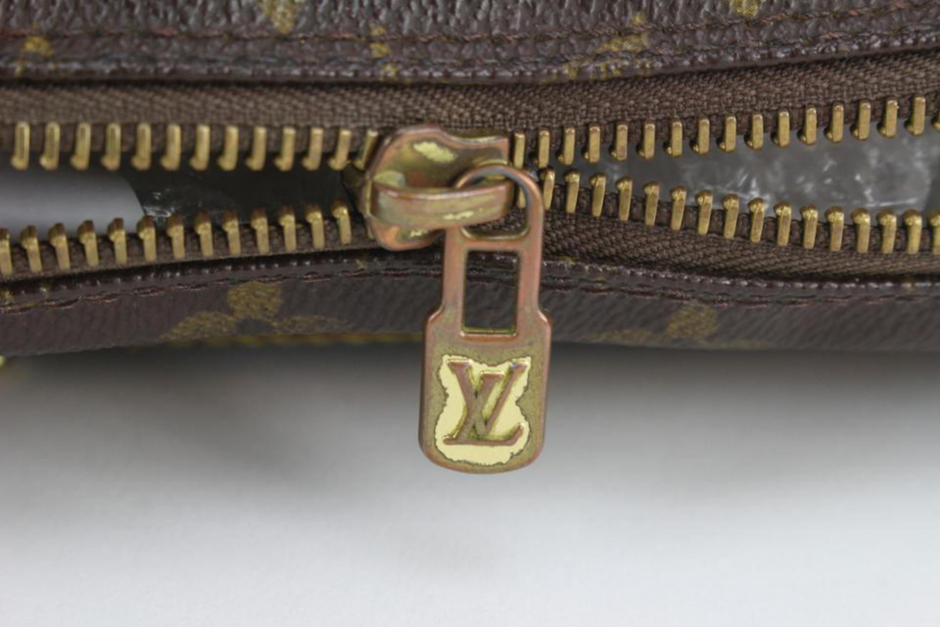 Louis Vuitton Monogrammiertes Marly Dragonne GM Handgelenk 127lv17 im Zustand „Relativ gut“ im Angebot in Dix hills, NY
