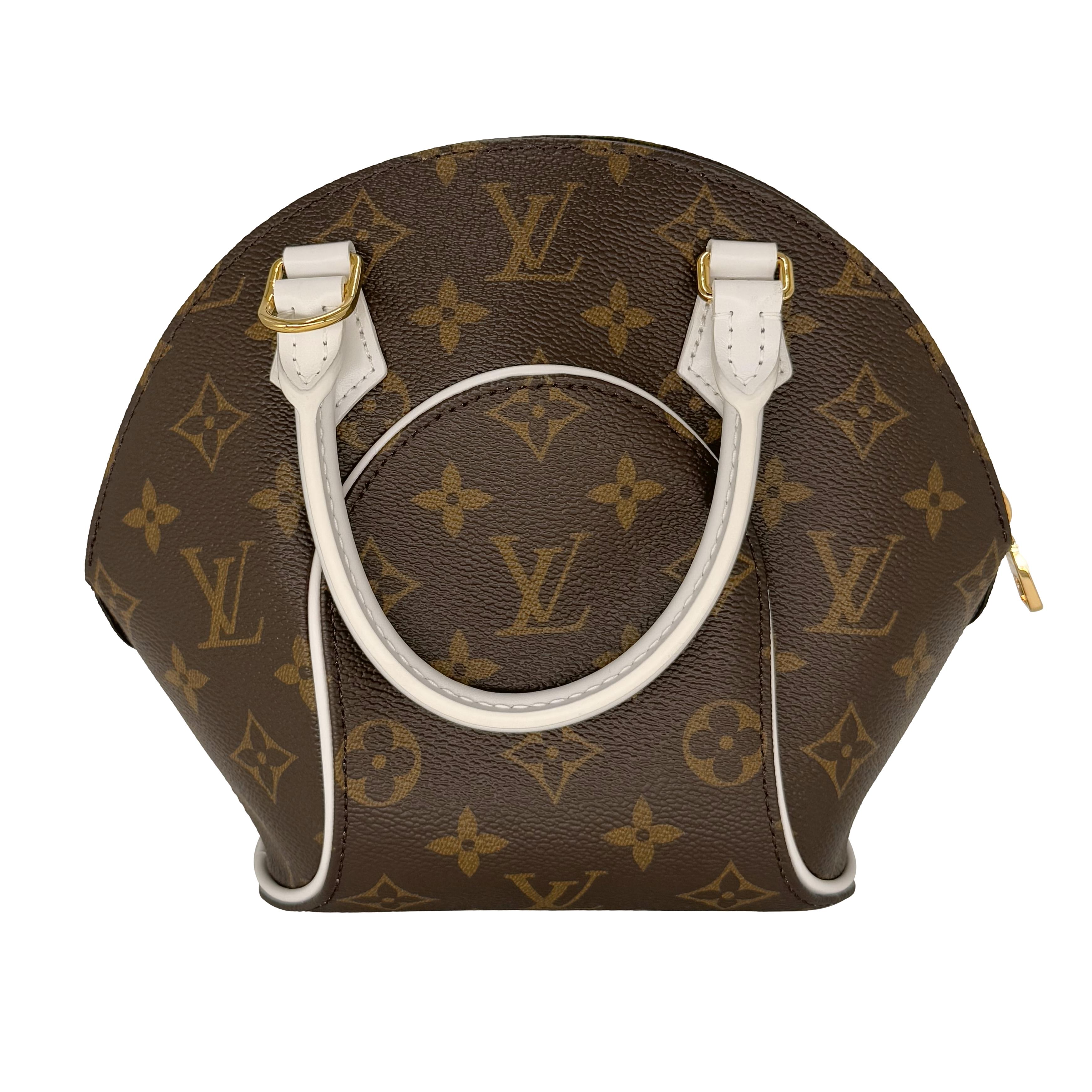 Women's or Men's Louis Vuitton Monogram Match Ellipse BB Crossbody Top Handle Bag, France 2022. For Sale