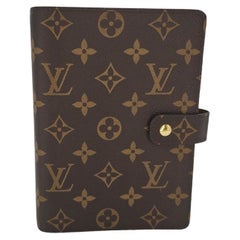 Louis Vuitton Monogram Medium Ring Agenda Cover
