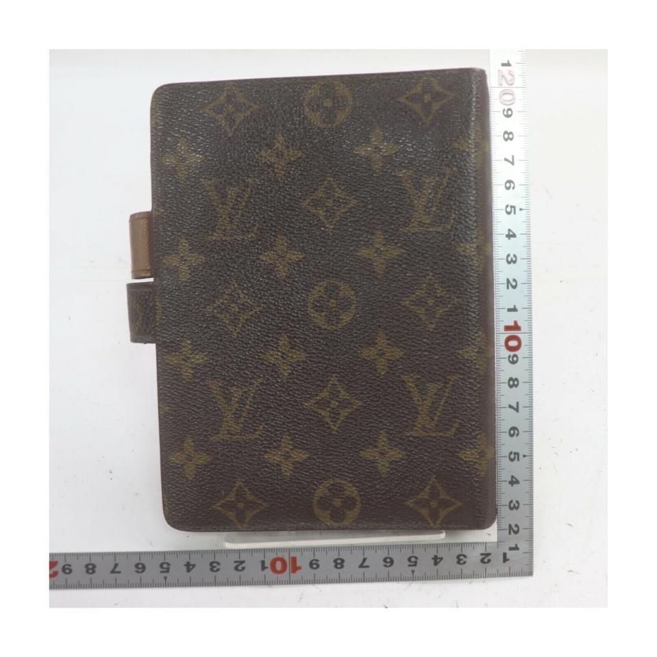 Louis Vuitton Monogram Medium Ring Agenda MM Diary Cover 863386  4