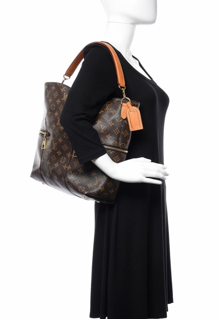 Louis Vuitton Monogram Melie Hobo Bag , Color: Brown, Excellent