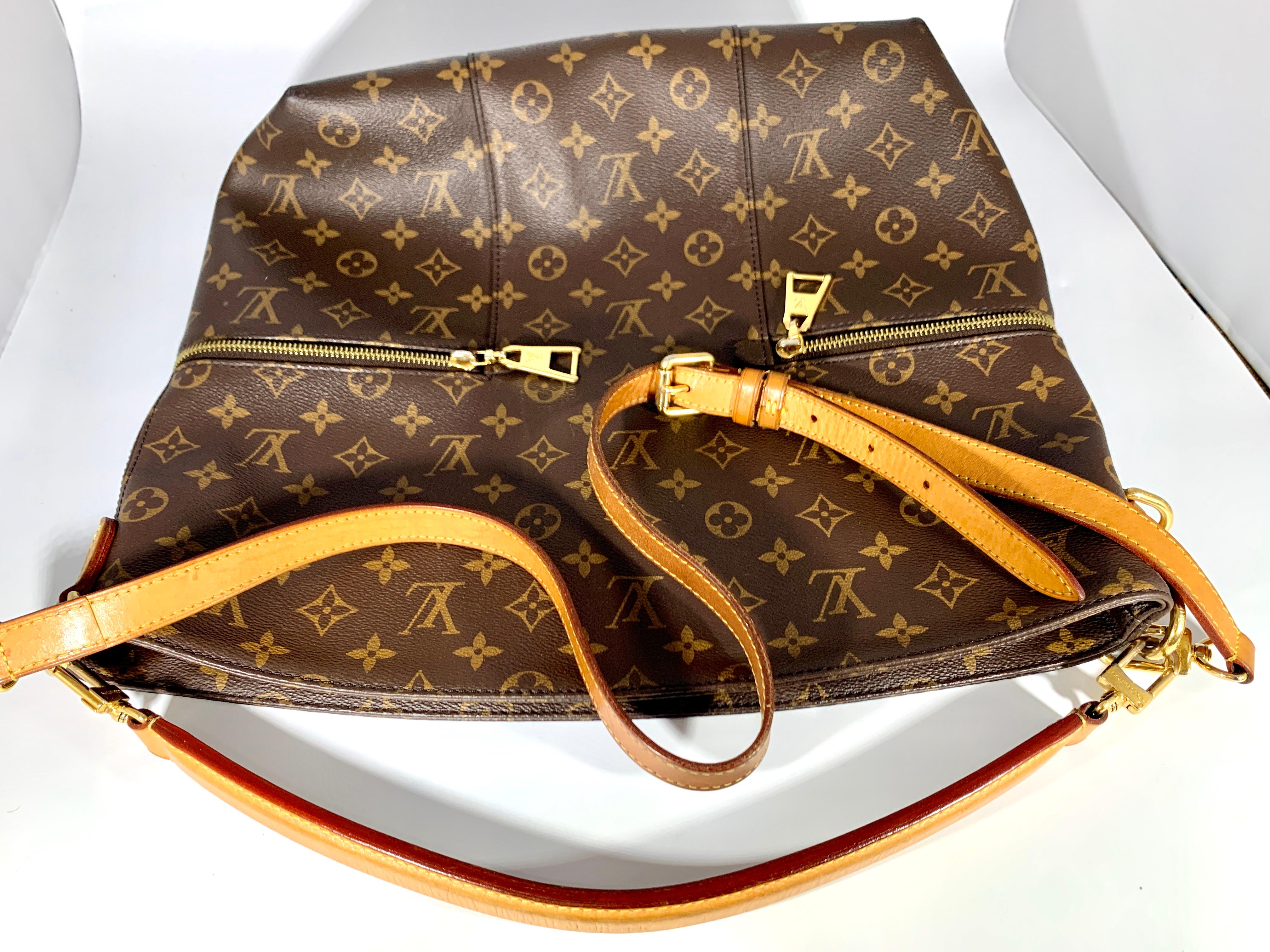 Louis Vuitton Monogram Melie Hobo Bag , Color: Brown, Excellent Condition 9