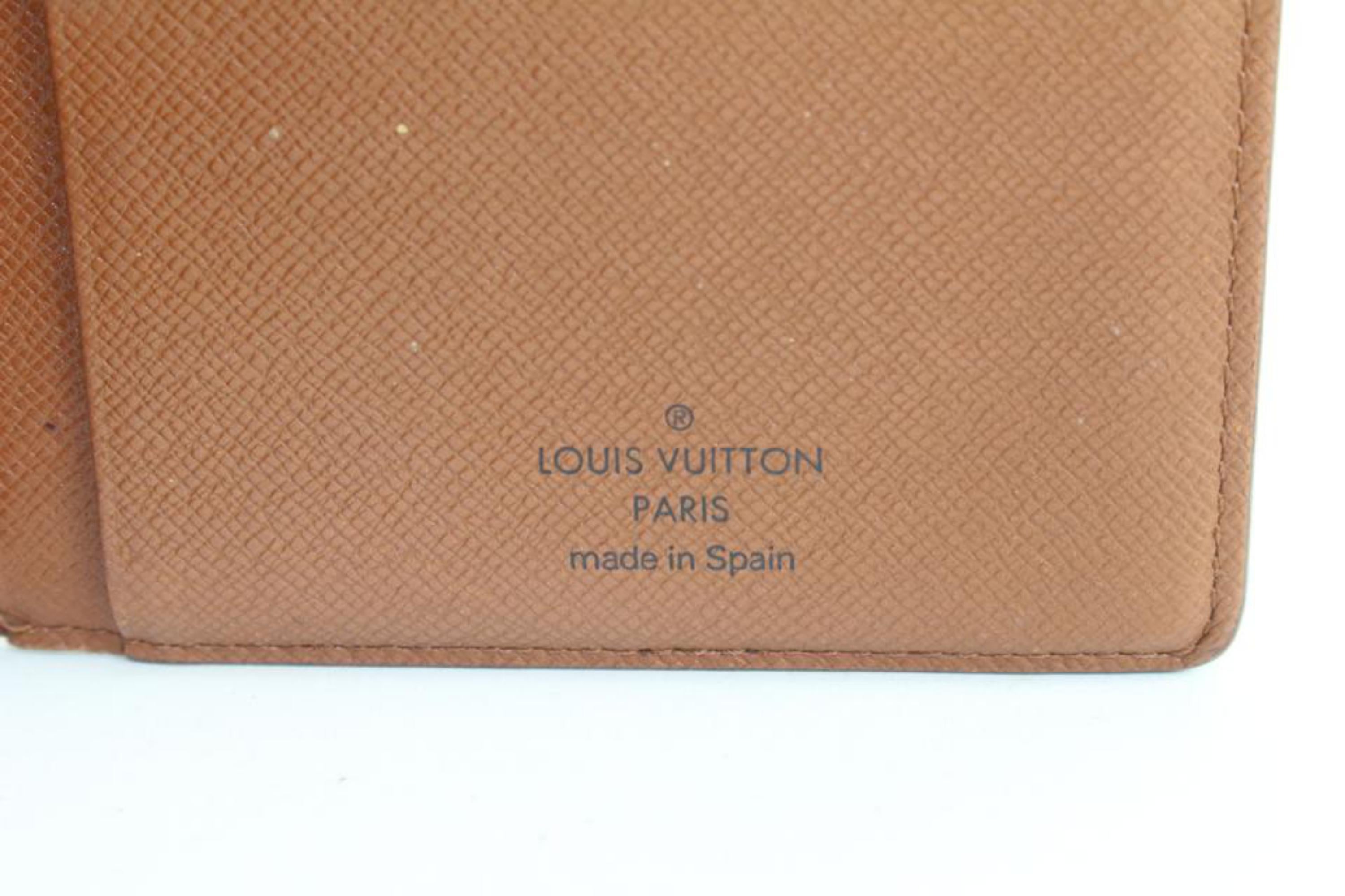 Louis Vuitton Monogram Men's Bifold Multiple Slender Marco Wallet 12lv1029 5