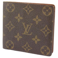 Used Louis Vuitton Monogram Men's Bifold Multiple Slender Marco Wallet 12lv1029