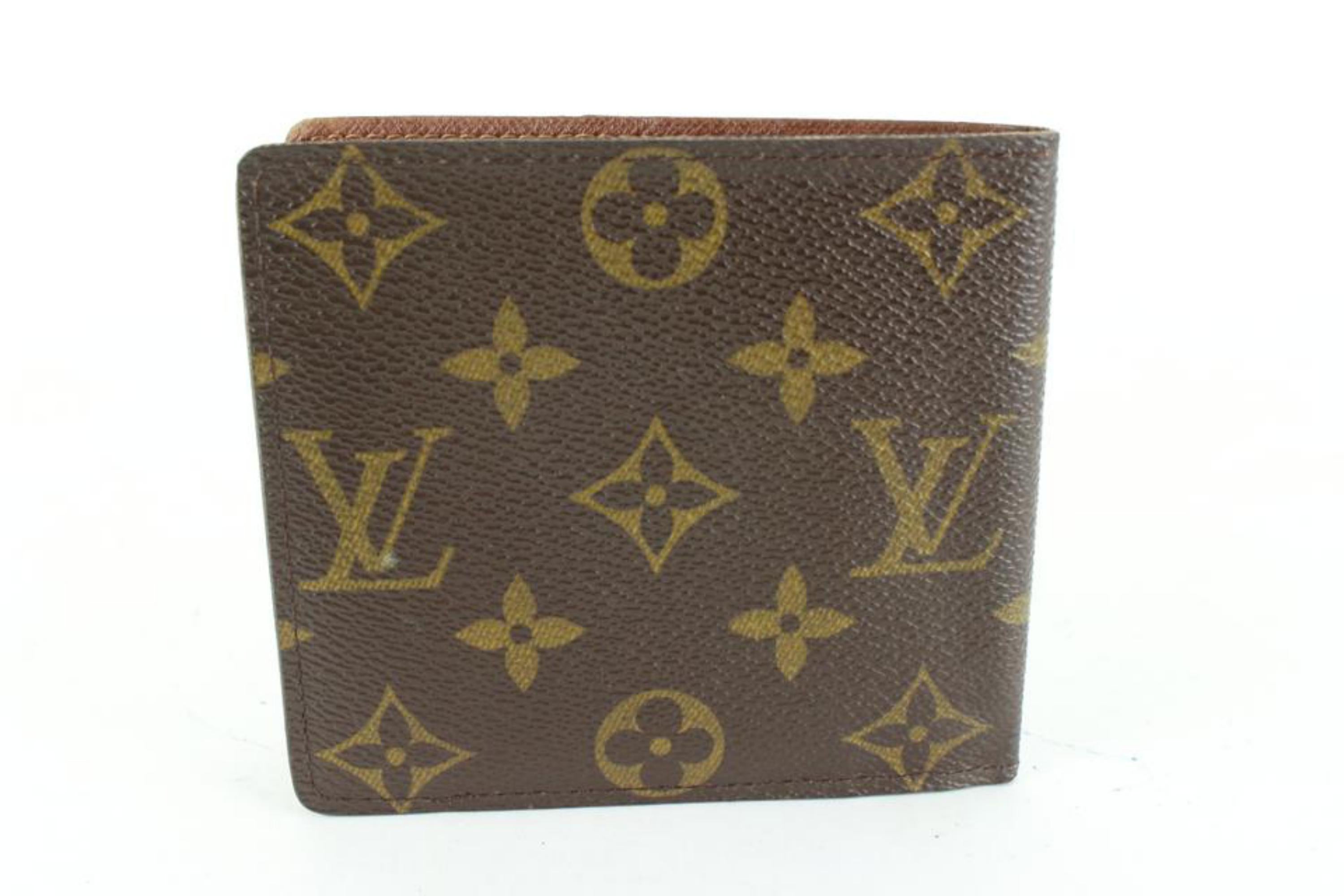 Louis Vuitton Monogram Men's Bifold Wallet Florin Slender Marco 77lk52s 5