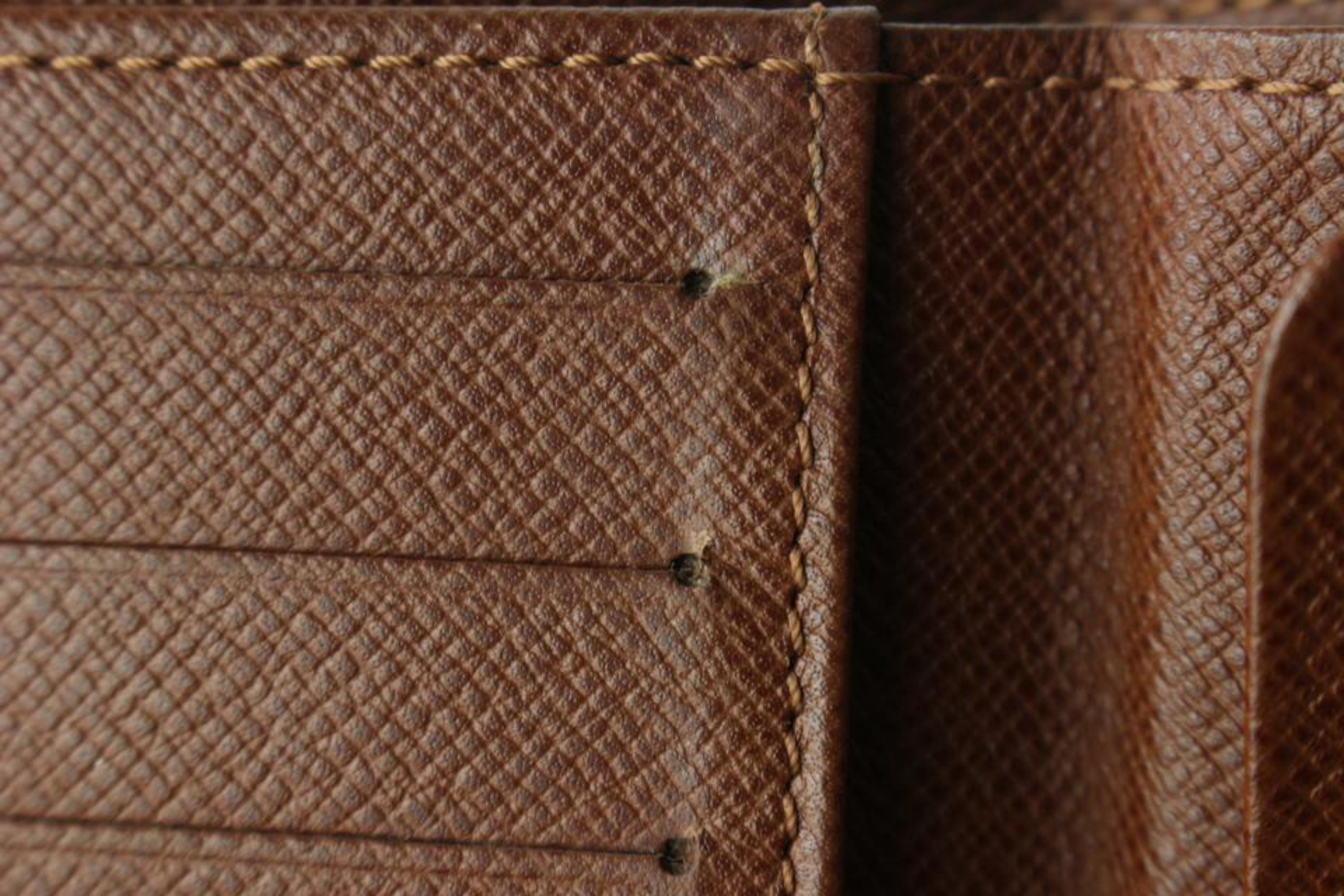 Louis Vuitton Monogram Men's Bifold Wallet Florin Slender Marco 77lk52s 6
