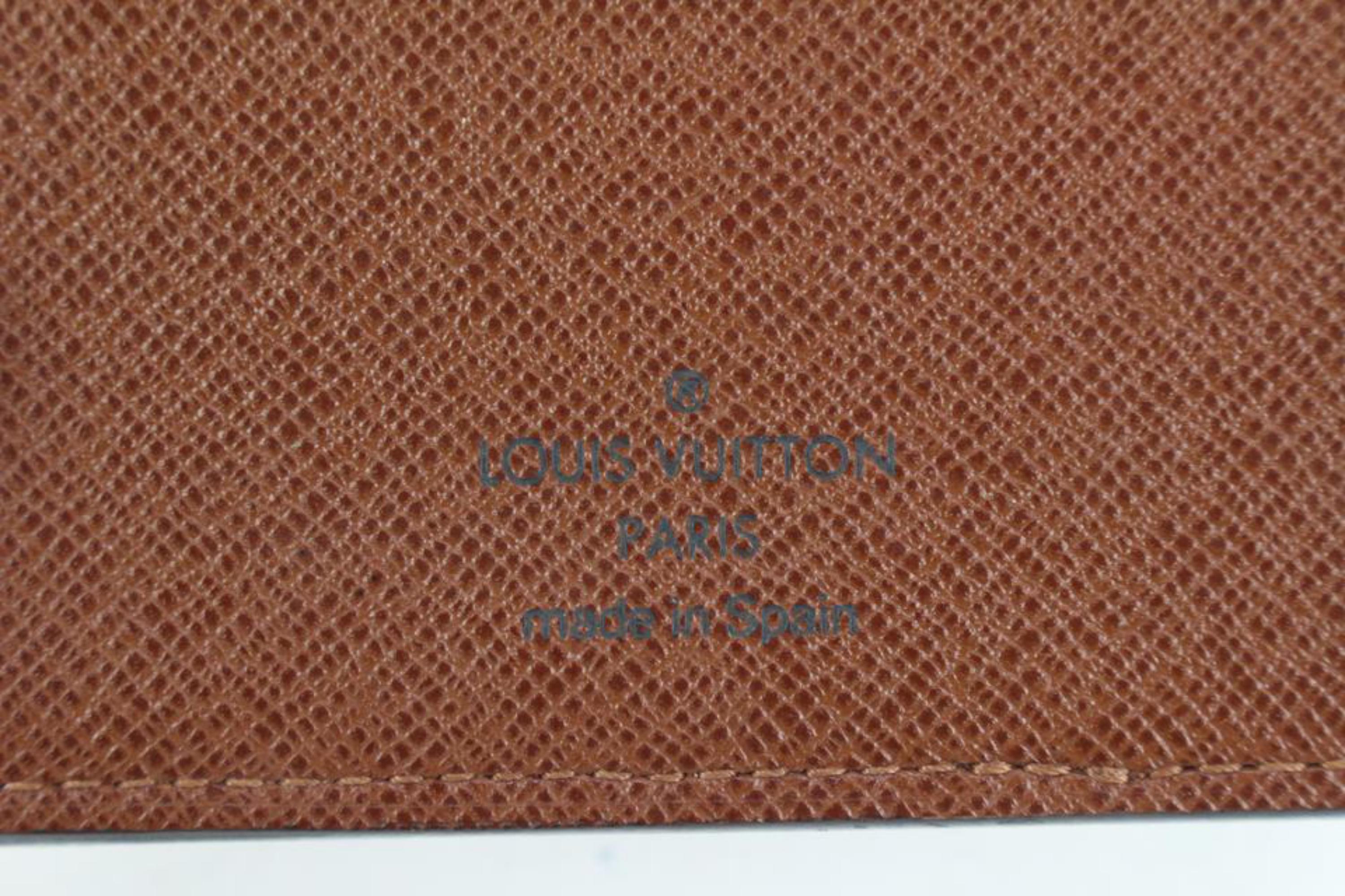 Louis Vuitton Monogram Herren Bifold Geldbörse Florin schlanker Marco 77lk52s 1