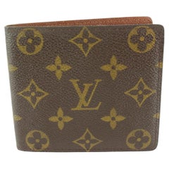 Louis Vuitton Monogram Herren Bifold Geldbörse Florin schlanker Marco 77lk52s