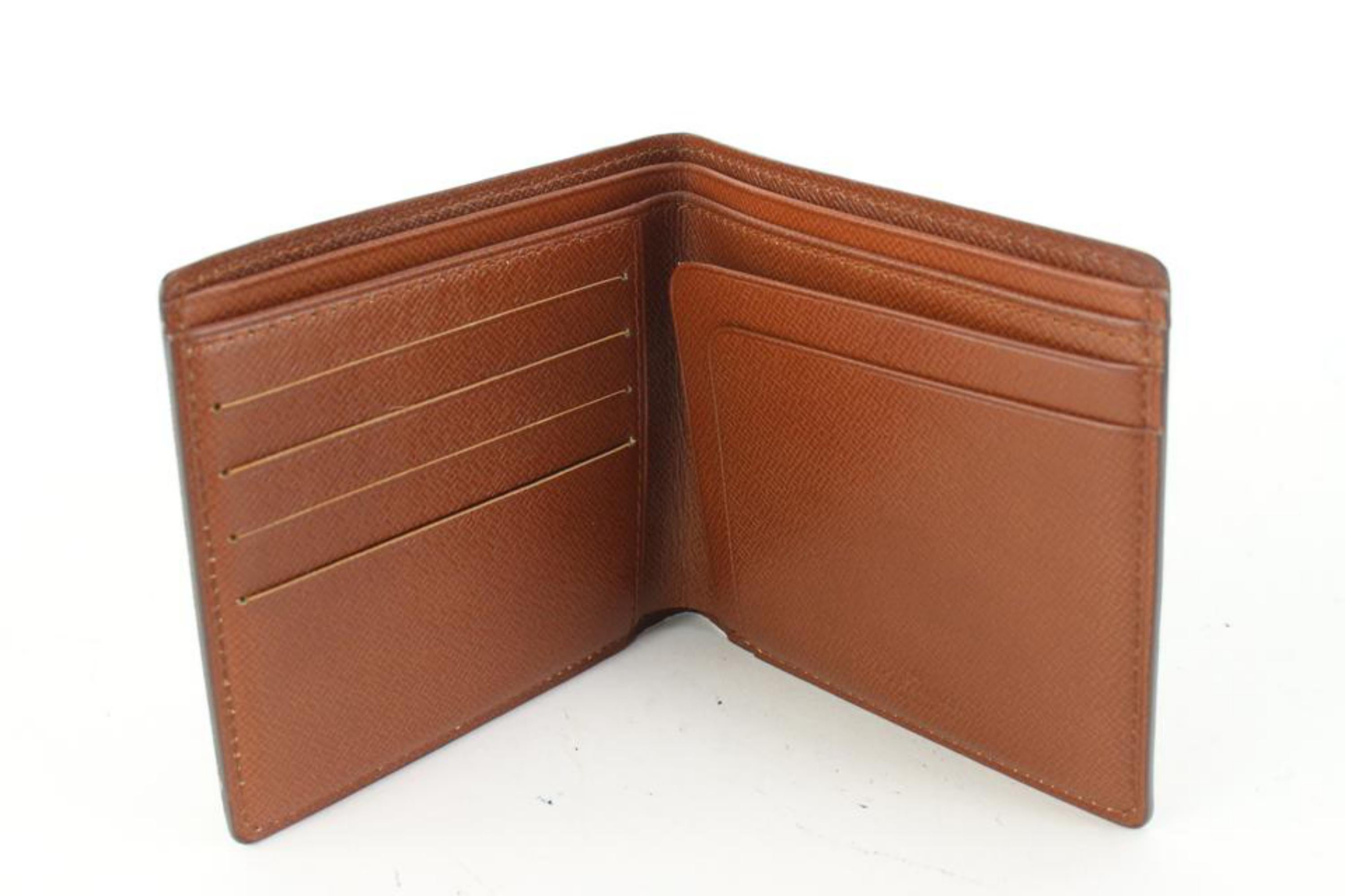Louis Vuitton Monogram Herren Bifold Geldbörse schlanke Florin Multiple 83lz52s 4