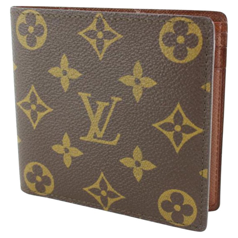 Louis Vuitton Monogram Men's Bifold Wallet Slender Florin Multiple 83lz52s  at 1stDibs