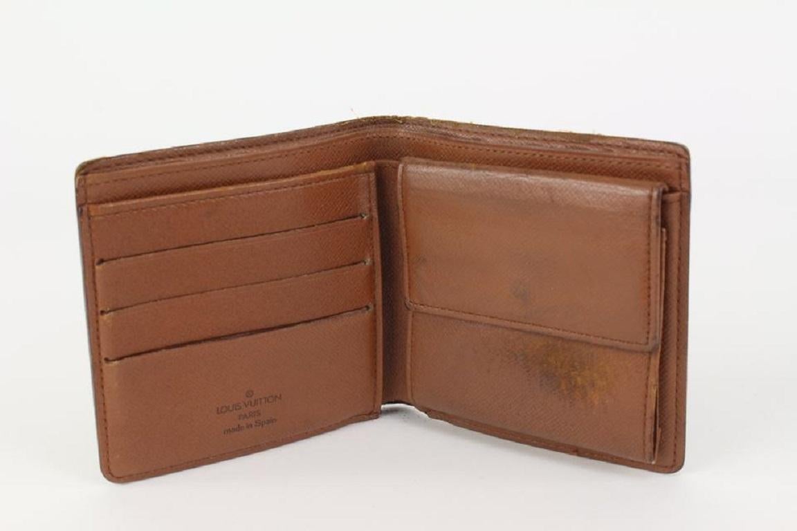 Louis Vuitton Monograma Billetera para hombre Marco Florin Slender Múltiple 830lv19 en Bastante bueno Estado en Dix hills, NY