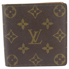 Vintage Louis Vuitton Monogram Men's Wallet Marco Florin Slender Multiple 830lv19