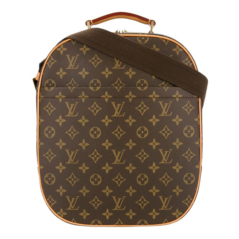 Louis Vuitton Monogram Men's Women's Carryall Travel One Shoulder Backpack Bag